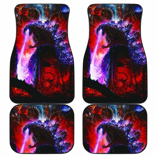 Godzilla 2019 Car Floor Mats 2 Universal Fit - CarInspirations