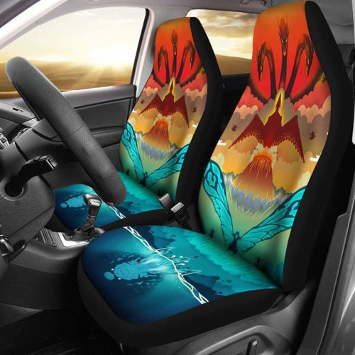 Godzilla 2019 Car Seat Covers Universal Fit 051012 - CarInspirations
