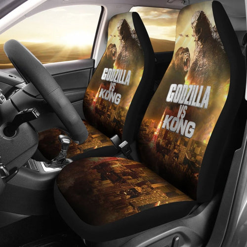 Godzilla And King Kong 2020 Seat Covers Amazing Best Gift Ideas 2020 Universal Fit 090505 - CarInspirations