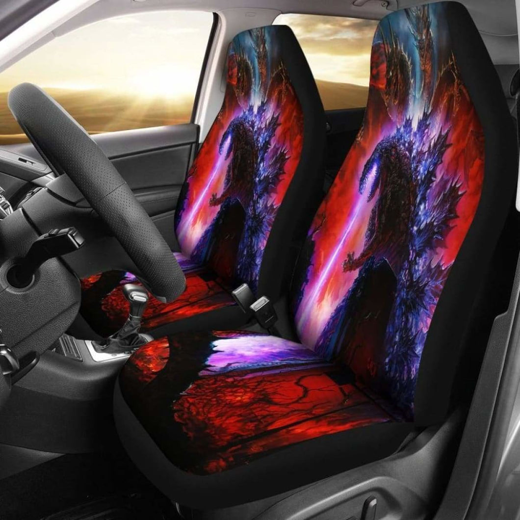 Godzilla Car Seat Covers 1 Universal Fit 051012 - CarInspirations