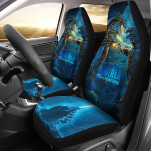 Godzilla Fight King Ghidorah Car Seat Covers Universal Fit 225721 - CarInspirations