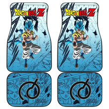 Load image into Gallery viewer, Gogeta Bue Dragon Ball Z Car Floor Mats Manga Mixed Anime Cool Universal Fit 175802 - CarInspirations