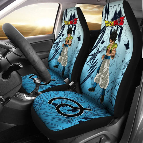 Gogeta Characters Dragon Ball Z Car Seat Covers Manga Mixed Anime Universal Fit 194801 - CarInspirations