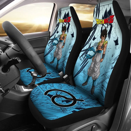 Gogeta Dragon Ball Z Car Seat Covers Manga Mixed Anime Cool Universal Fit 194801 - CarInspirations