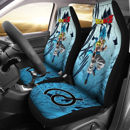 Gogeta Dragon Ball Z Car Seat Covers Manga Mixed Anime Strong Universal Fit 194801 - CarInspirations