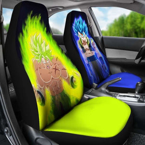 Gogeta Ssj Blue Vs Broly Car Seat Covers Universal Fit 051012 - CarInspirations