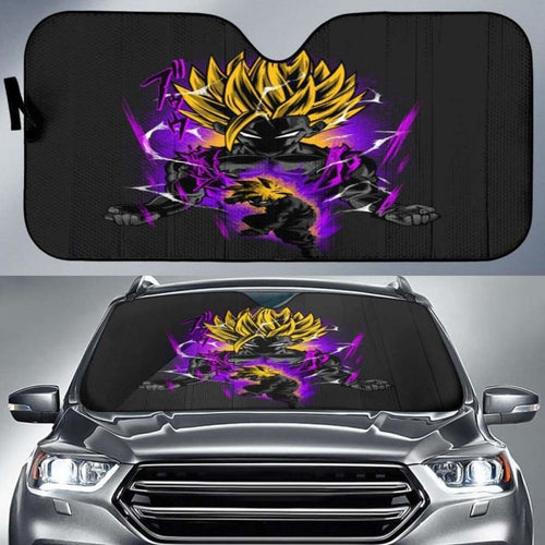 Gohan Dragon Ball Auto Sun Shades 918b Universal Fit - CarInspirations
