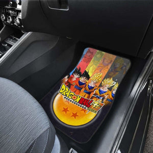 Goku All Forms Car Floor Mats Universal Fit 051012 - CarInspirations