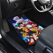 Load image into Gallery viewer, Goku All Transformations Car Floor Mats Universal Fit - CarInspirations