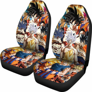 Goku All Transformations Car Seat Covers Universal Fit - CarInspirations