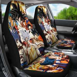 Goku All Transformations Car Seat Covers Universal Fit - CarInspirations