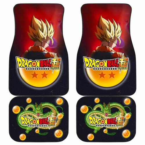 Goku Angry Shenon Car Floor Mats Universal Fit 051012 - CarInspirations