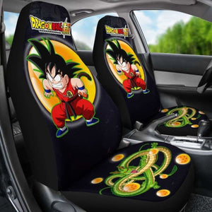 Goku Angry Shenron Dragon Ball Anime Car Seat Covers 2 Universal Fit 051012 - CarInspirations