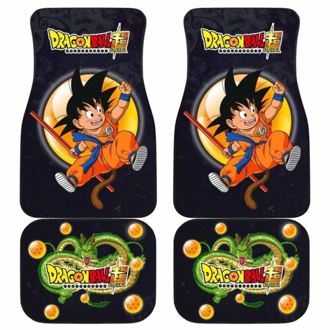 Goku Anime Dragon Ball Car Floor Mats Universal Fit 051012 - CarInspirations