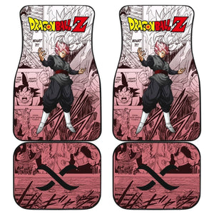 Goku Black Rose Characters Dragon Ball Z Car Floor Mats Manga Mixed Anime Universal Fit 175802 - CarInspirations