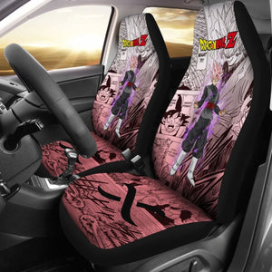 Goku Black Rose Characters Dragon Ball Z Car Seat Covers Manga Mixed Anime Universal Fit 194801 - CarInspirations