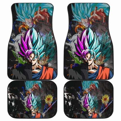 Goku Black Goku Saiyan Dragon Ball Car Floor Mats Universal Fit 051912 - CarInspirations