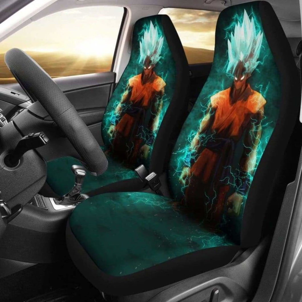 Goku Blue 2019 Car Seat Covers Universal Fit 051012 - CarInspirations