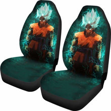 Load image into Gallery viewer, Goku Blue 2019 Car Seat Covers Universal Fit 051012 - CarInspirations