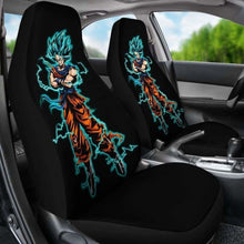 Load image into Gallery viewer, Goku Blue Car Seat Covers Universal Fit 051012 - CarInspirations