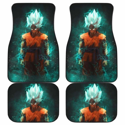 Goku Car Floor Mats 3 Universal Fit - CarInspirations