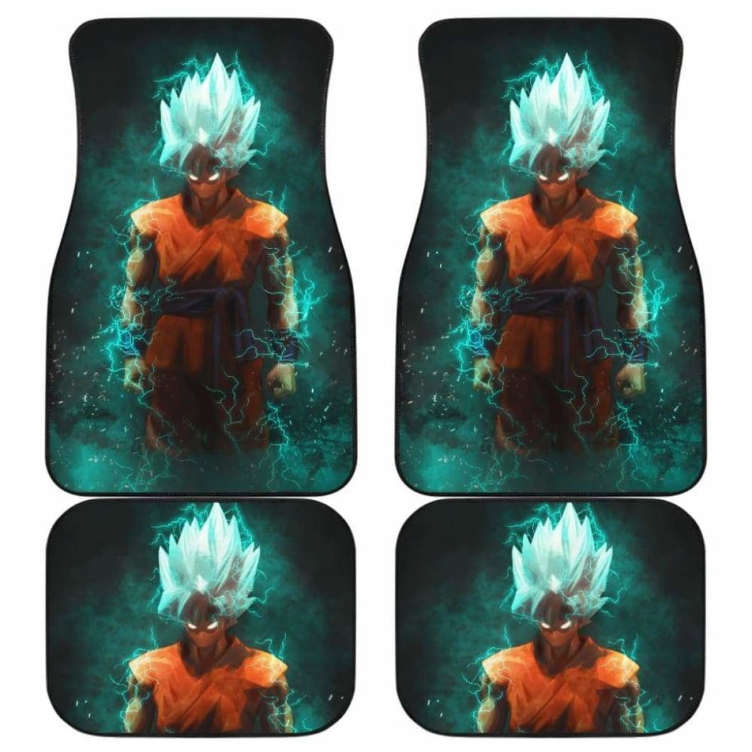Goku Car Floor Mats 3 Universal Fit - CarInspirations