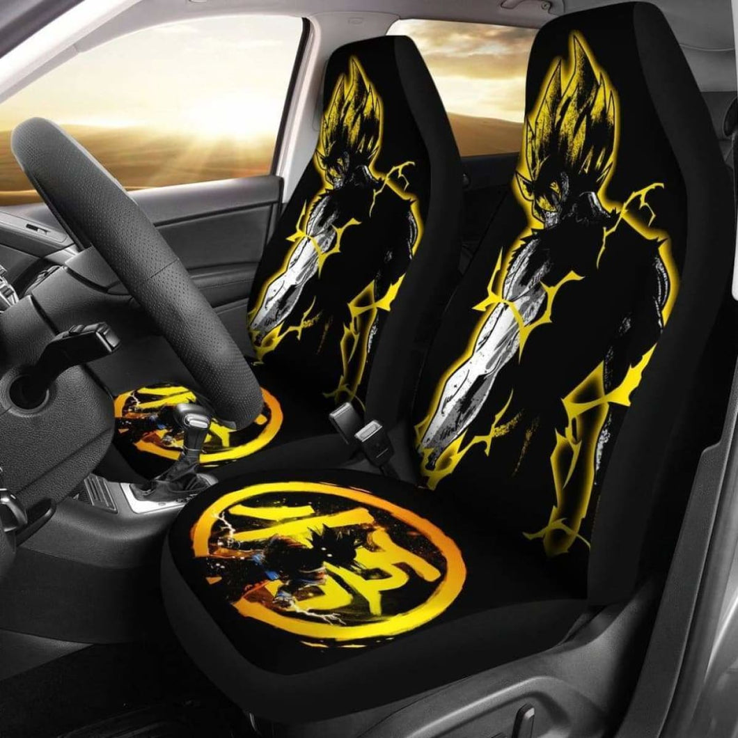 Goku Car Seat Covers 1 Universal Fit - CarInspirations