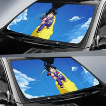 Load image into Gallery viewer, Goku Car Sun Shade 918b Universal Fit - CarInspirations