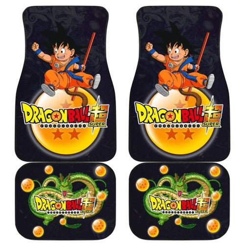 Goku Chico Anime Car Floor Mats Universal Fit 051012 - CarInspirations