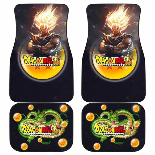 Goku Digital Art Car Floor Mats Universal Fit 051012 - CarInspirations