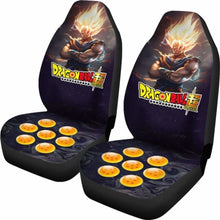 Load image into Gallery viewer, Goku Digital Art Dragon Ball Anime Car Seat Covers Universal Fit 051012 - CarInspirations