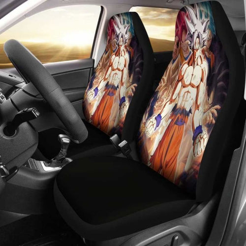 Goku Dragon Ball Car Seat Covers Universal Fit 051312 - CarInspirations