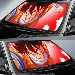 Goku Dragon Ball Super 4K 5K Car Sun Shade Universal Fit 225311 - CarInspirations