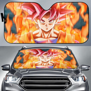 Goku Dragon Ball Super 4K 8K Car Sun Shade Universal Fit 225311 - CarInspirations