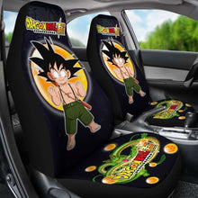 Load image into Gallery viewer, Goku Fighting Shenron Dragon Ball Anime Car Seat Covers 3 Universal Fit 051012 - CarInspirations