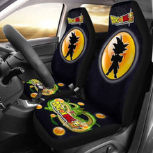 Load image into Gallery viewer, Goku Fighting Shenron Dragon Ball Anime Car Seat Covers 4 Universal Fit 051012 - CarInspirations