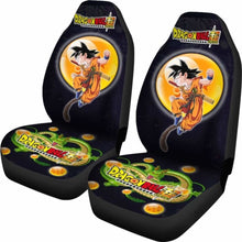 Load image into Gallery viewer, Goku Fighting Shenron Dragon Ball Anime Car Seat Covers 5 Universal Fit 051012 - CarInspirations