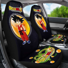 Load image into Gallery viewer, Goku Fighting Shenron Dragon Ball Anime Car Seat Covers Universal Fit 051012 - CarInspirations