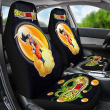 Load image into Gallery viewer, Goku Flying Shenron Dragon Ball Anime Car Seat Covers 2 Universal Fit 051012 - CarInspirations
