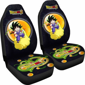 Goku Flying Shenron Dragon Ball Anime Car Seat Covers Universal Fit 051012 - CarInspirations