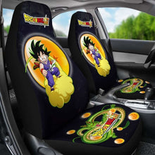 Load image into Gallery viewer, Goku Flying Shenron Dragon Ball Anime Car Seat Covers Universal Fit 051012 - CarInspirations