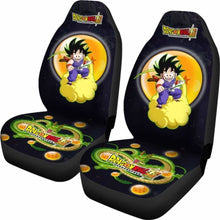 Load image into Gallery viewer, Goku Flying Shenron Dragon Ball Anime Car Seat Covers Universal Fit 051012 - CarInspirations