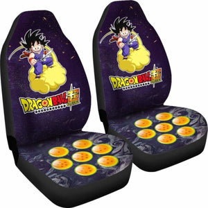 Goku Funny Cute Dragon Ball Anime Car Seat Covers Universal Fit 051012 - CarInspirations