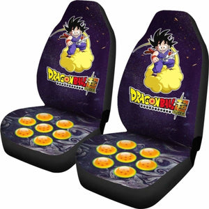 Goku Funny Cute Dragon Ball Anime Car Seat Covers Universal Fit 051012 - CarInspirations