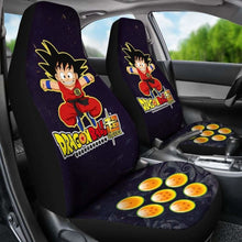 Load image into Gallery viewer, Goku Funny Jump Dragon Ball Anime Car Seat Covers Universal Fit 051012 - CarInspirations