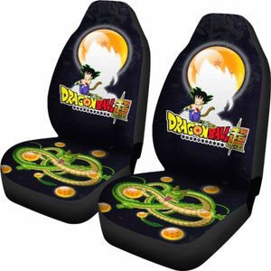 Goku Funny Shenron Dragon Ball Anime Car Seat Covers 2 Universal Fit 051012 - CarInspirations