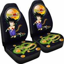 Load image into Gallery viewer, Goku Funny Shenron Dragon Ball Anime Car Seat Covers 3 Universal Fit 051012 - CarInspirations