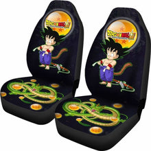 Load image into Gallery viewer, Goku Funny Shenron Dragon Ball Anime Car Seat Covers 3 Universal Fit 051012 - CarInspirations