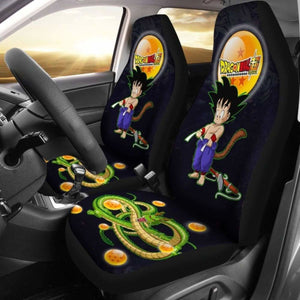 Goku Funny Shenron Dragon Ball Anime Car Seat Covers 3 Universal Fit 051012 - CarInspirations