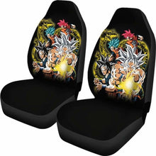 Load image into Gallery viewer, Goku God Blue Ultra Instinct Car Seat Covers Universal Fit 051012 - CarInspirations